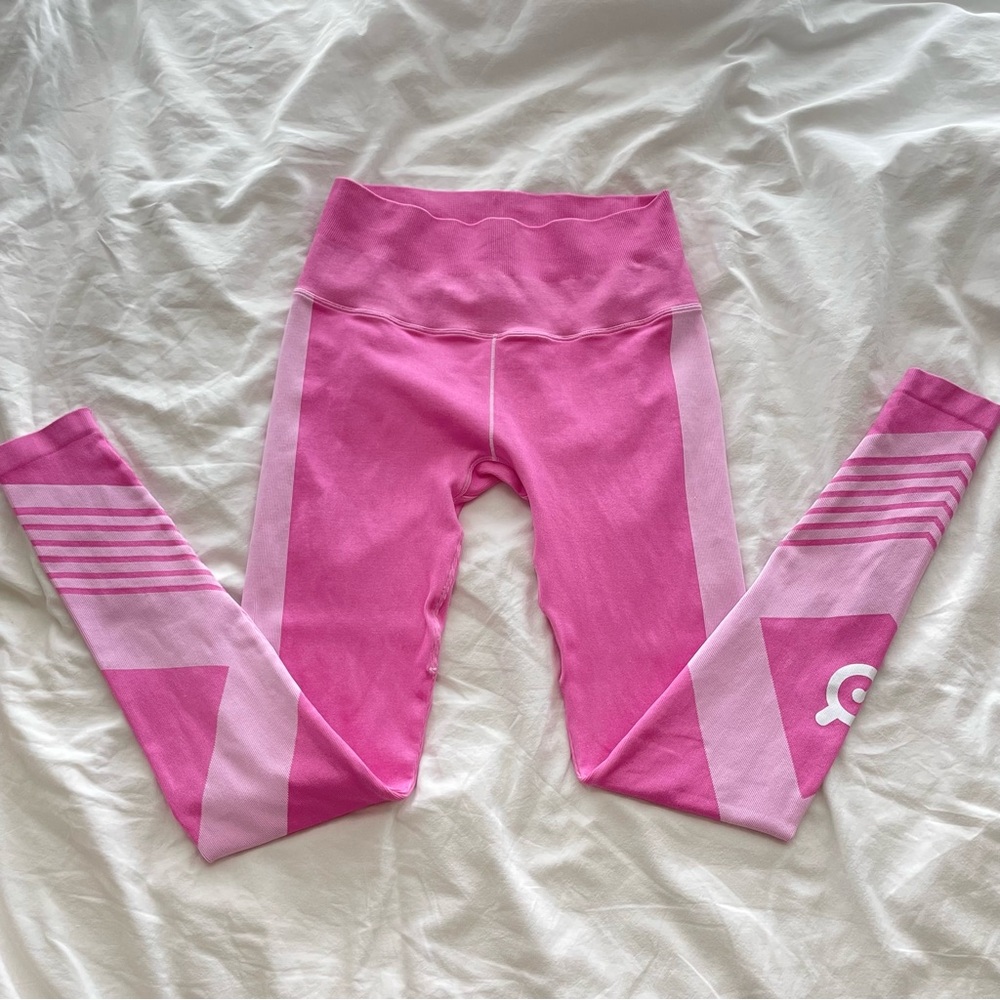 PELOTON Pink Leggings Small